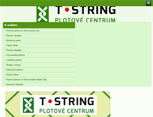Tablet Screenshot of ploty-eshop.cz